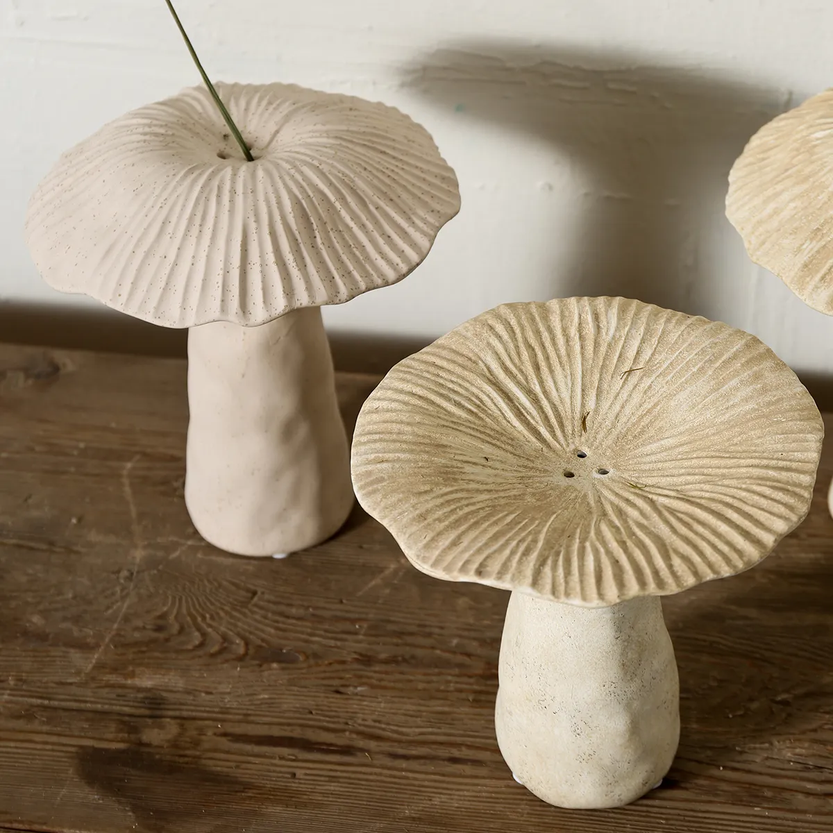 Cute Ceramic Bud Vases Wholesale, Mushroom Shape Vase Set-2