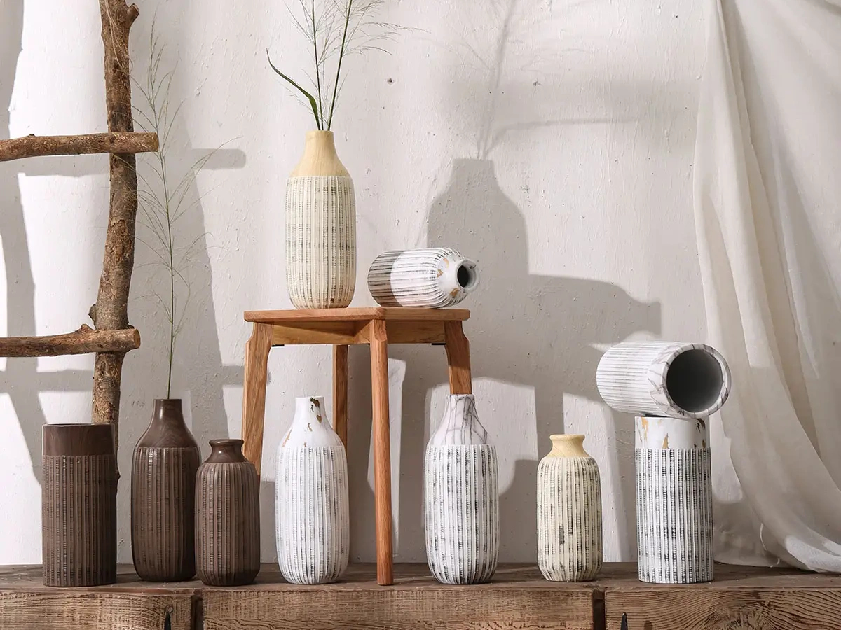 Trouver le meilleur fournisseur de vases en céramique pour les compositions florales-2