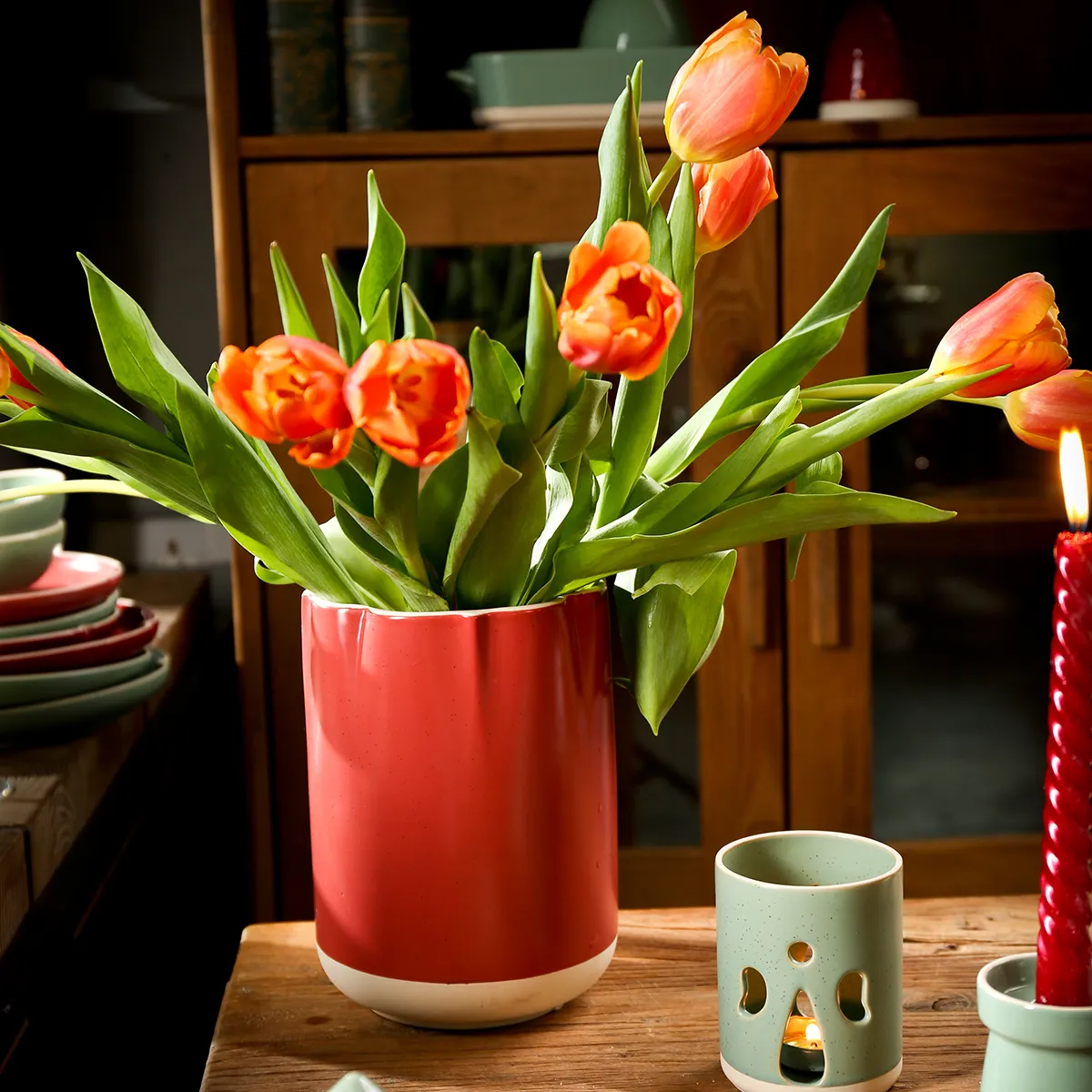 New Design Wholesale Serveware, Christmas Plate Bowl Cup Set-13