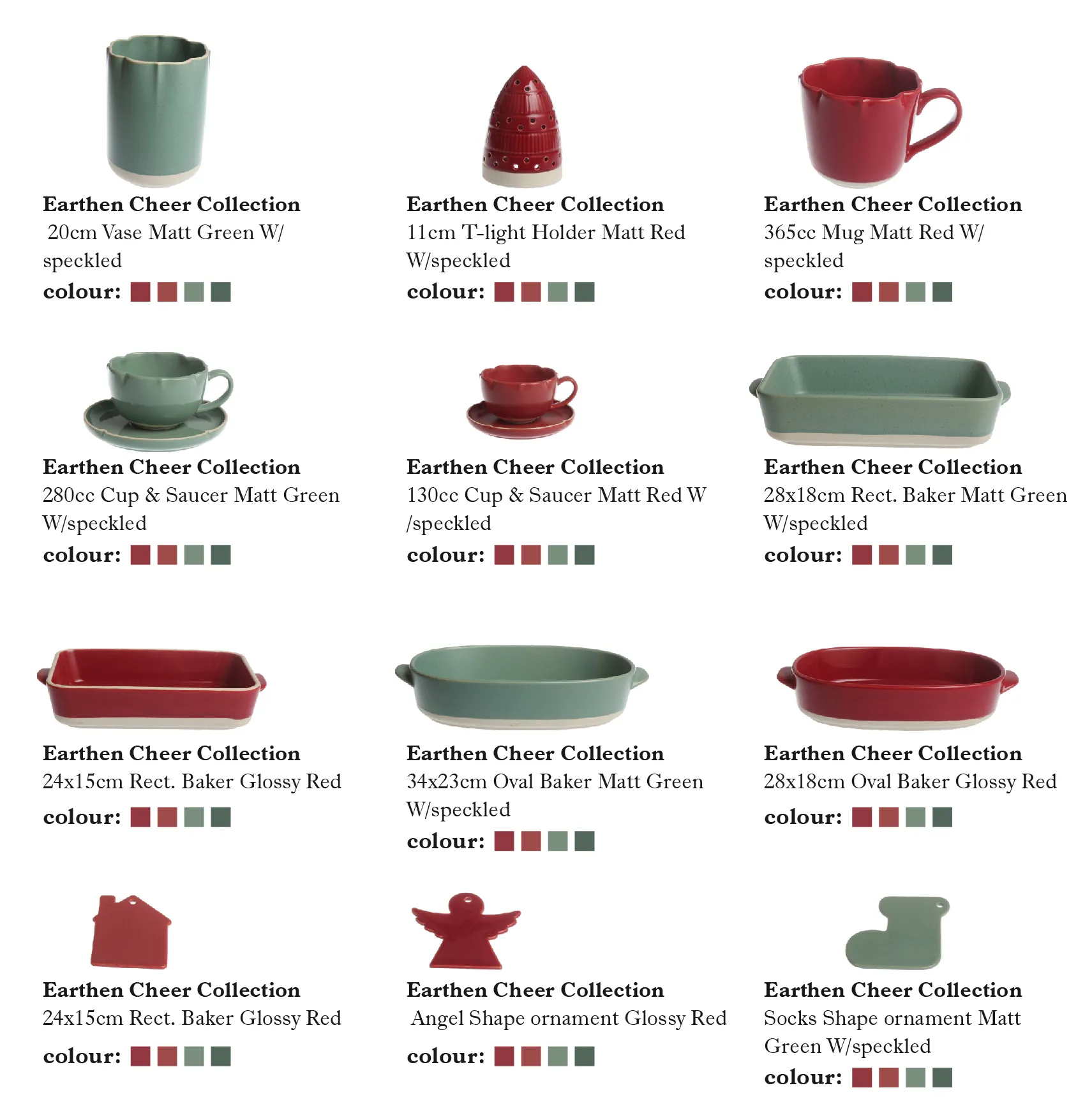 New Design Wholesale Serveware, Christmas Plate Bowl Cup Set-19