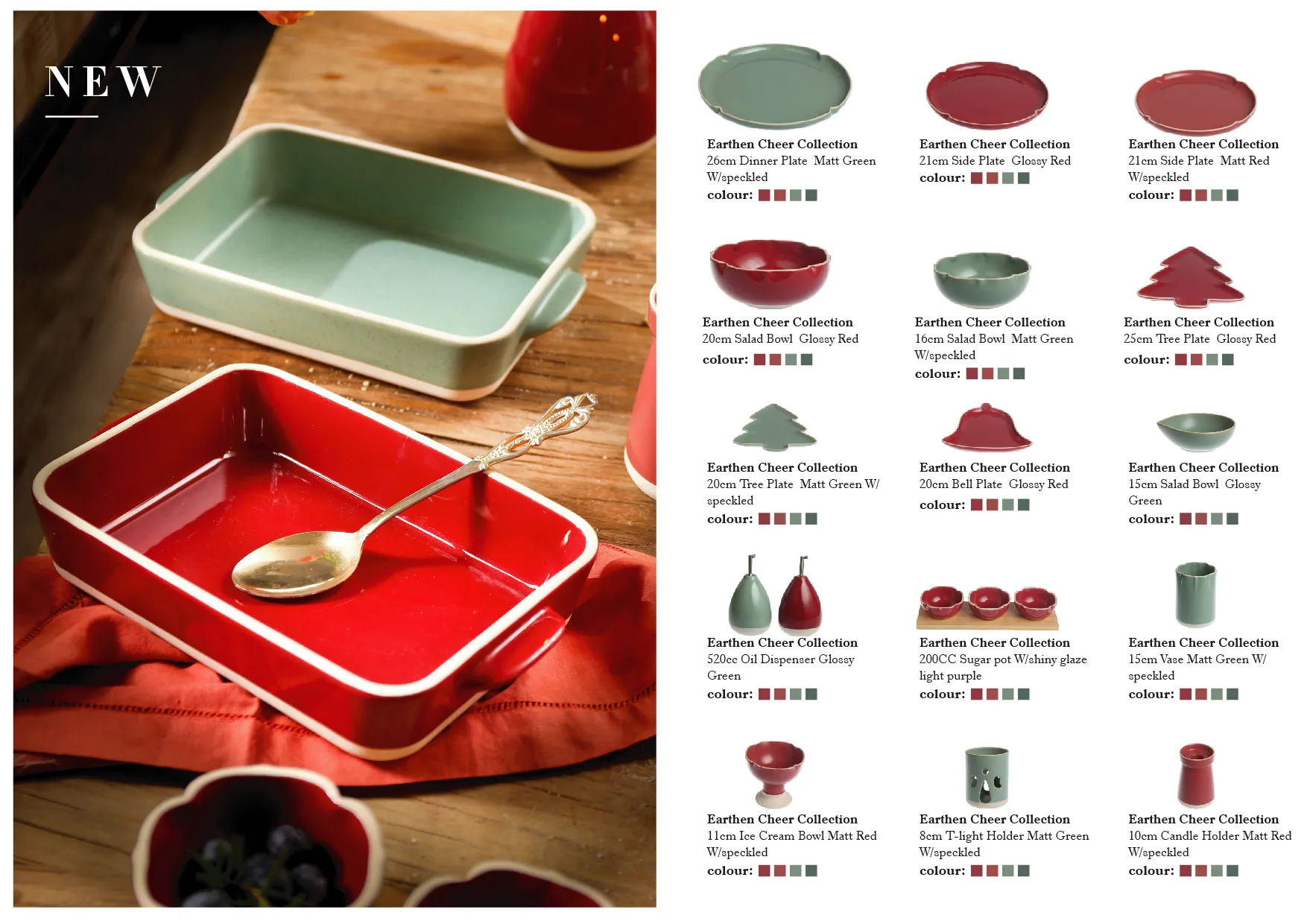 New Design Wholesale Serveware, Christmas Plate Bowl Cup Set-3