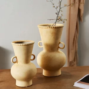 Terracotta Decor Vases Wholesale, Handcrafted Floral Vases-4