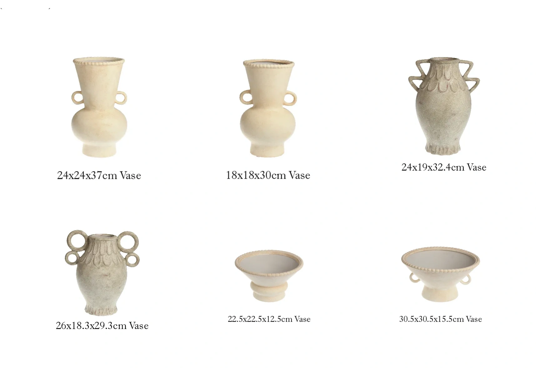 Vases décoratifs en terre cuite en gros, vases floraux artisanaux-7