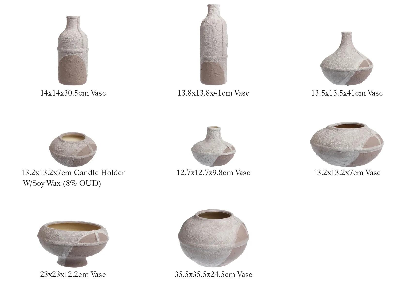 Unique Flower Vases Wholesale, Wabi-Sabi Aesthetic Vases-8