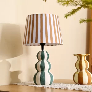 Unique Gourd Shape Wholesale Table Lamps with Ceramic Base-2