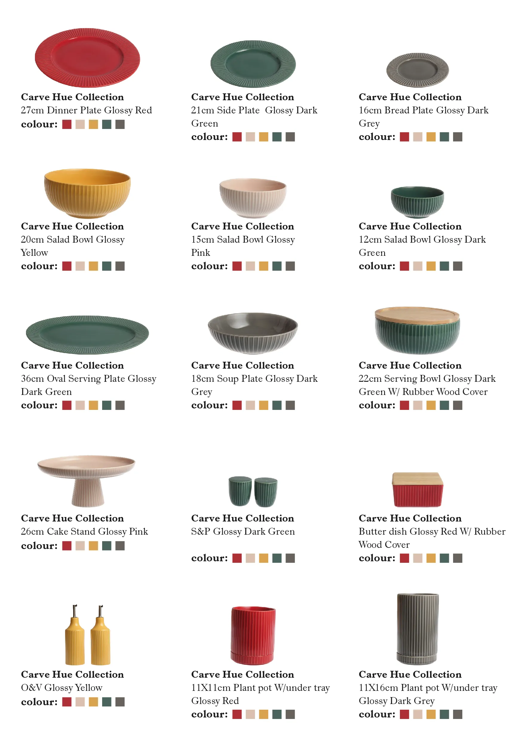 Wholesale Modern Dinnerware Sets, Colorful Stylish Crockery-12