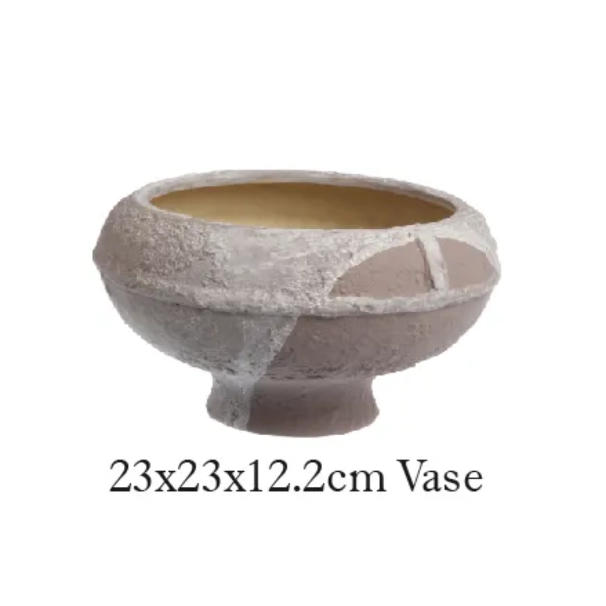 Distressed Finish Wholesale Candle Jars with Stable Low Feet-3