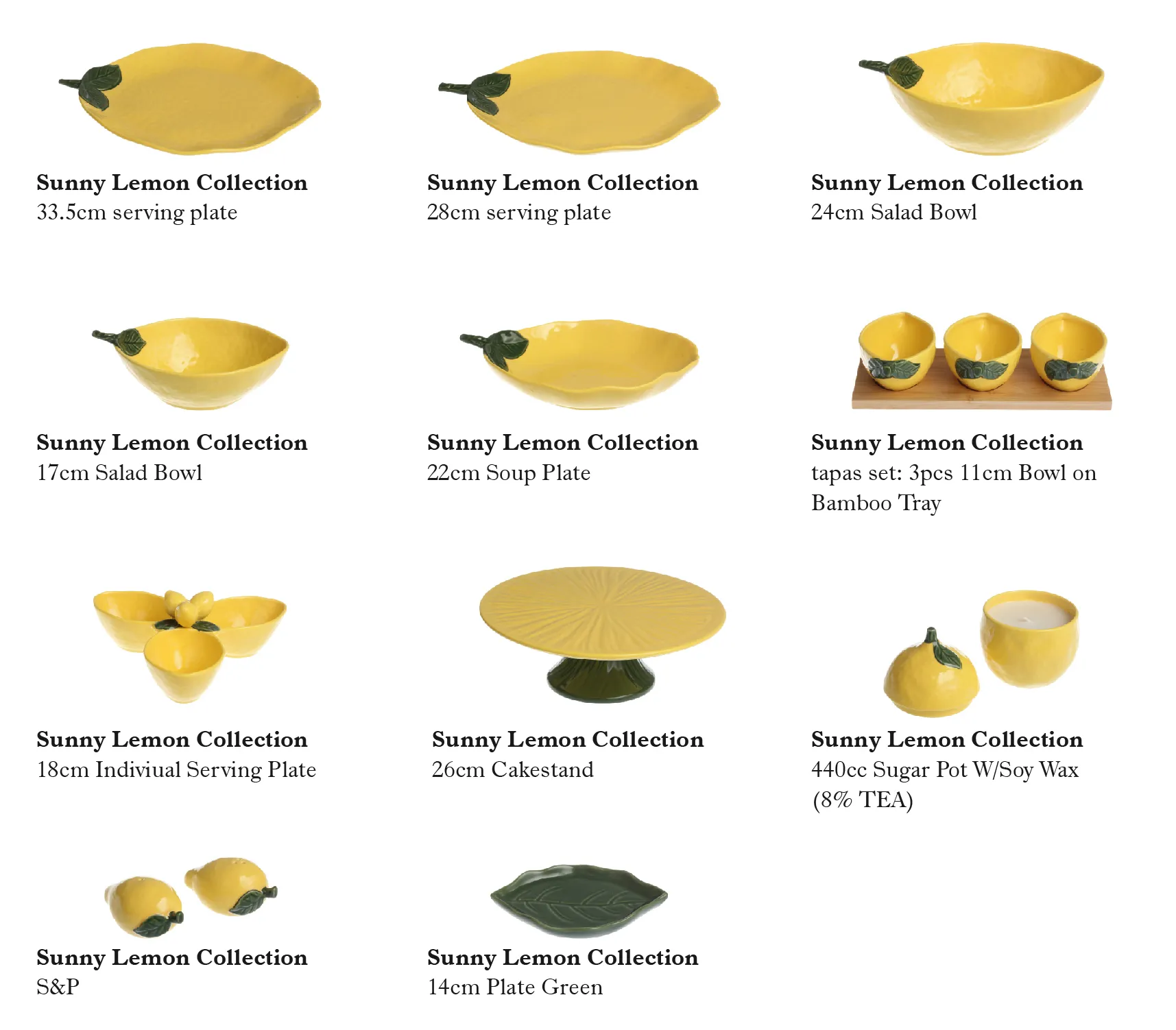 Premium China Dinnerware Wholesale, Lemon Design Tableware-11