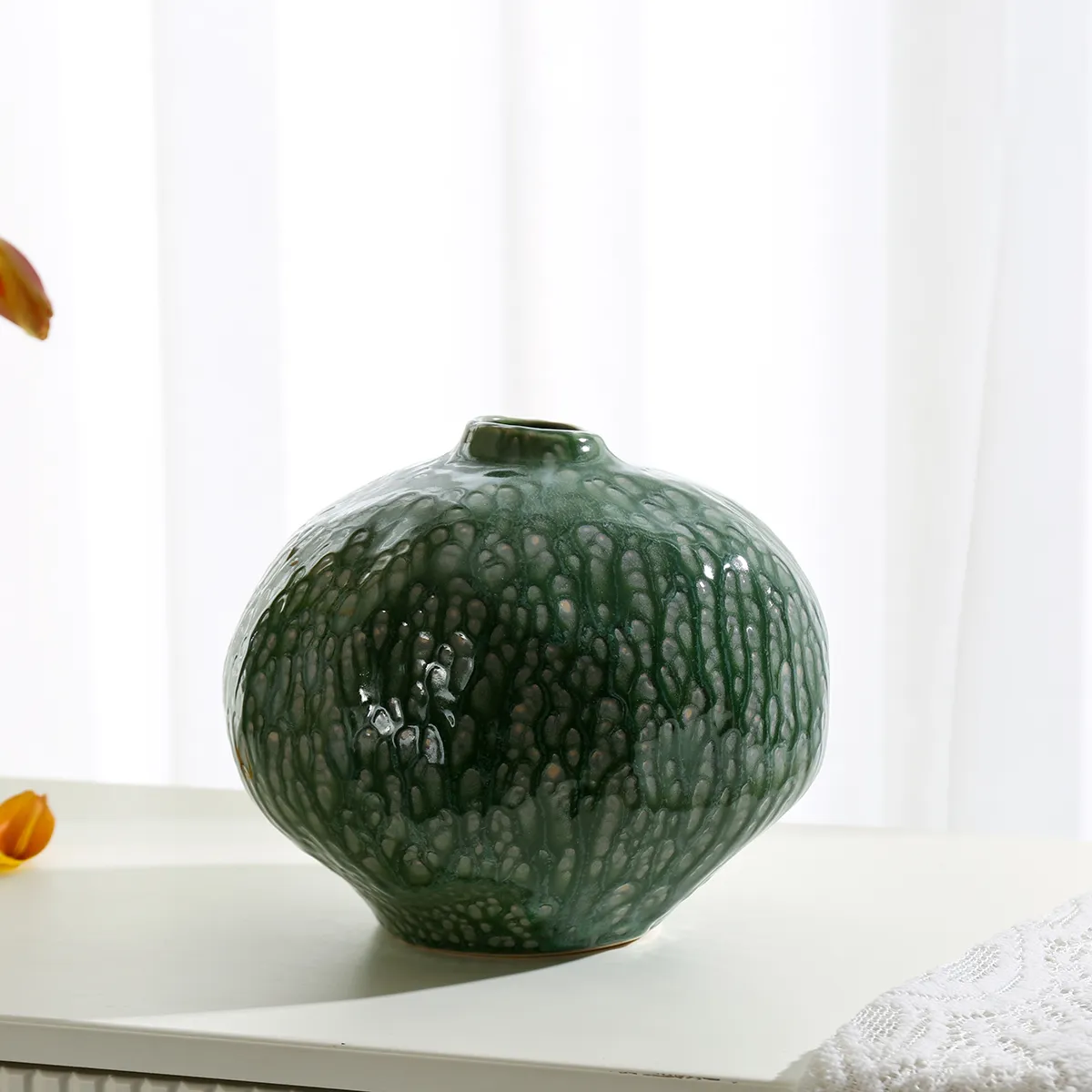 Reactive Glaze Wholesale Decorative Vases With Multi-Size-3