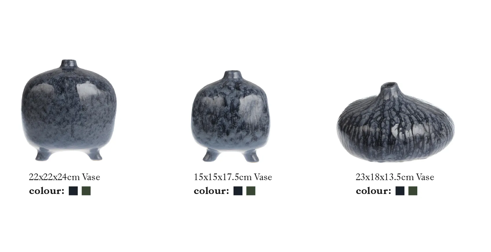 Wholesale Floral Vases Containers With Reactive Glaze Finish-4